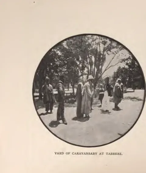 YARD OF CARAVANSARY AT TABREEZ.