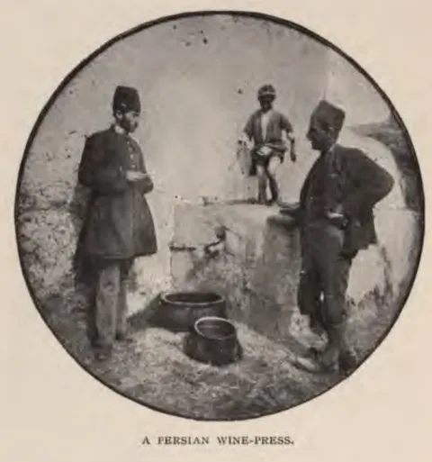 A PERSIAN WINE-PRESS