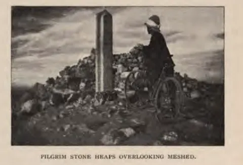 PILGRIM STONE HEAPS OVERLOOKING MESHED