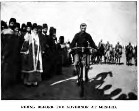 RIDING BEFORE THE GOVERNOR AT MESHED