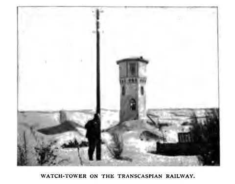 WATCH-TOWER ON THE TRANSCASPIAN RAILWAY
