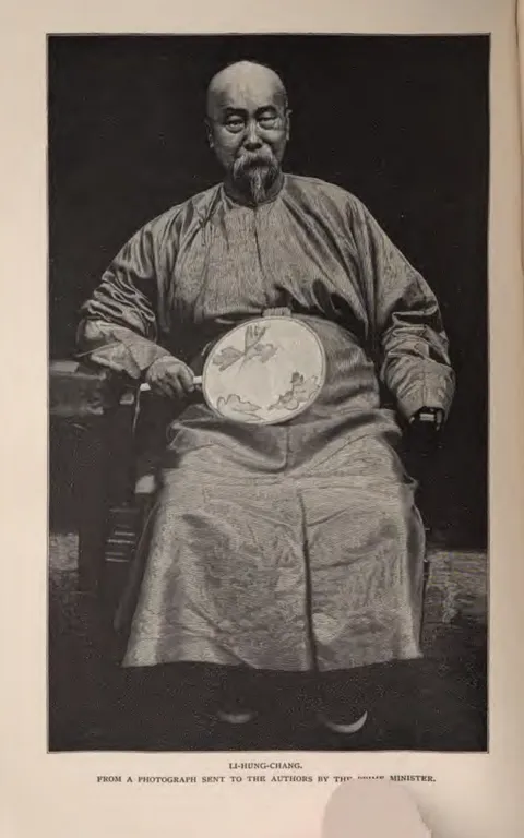LI-HUNG-CHANG. FROM A PHOTOGRAPH SENT TO THE AUTHORS BY THE CHINESE MINISTER.
