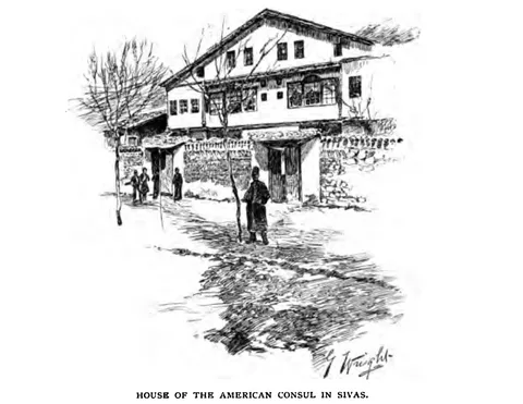 HOUSE OF THE AMERICAN CONSUL IN SIVAS.