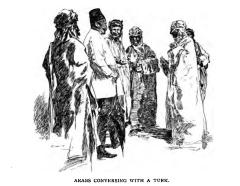ARABS CONVERSING WITH A TURK.
