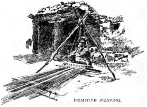 PRIMITIVE WEAVING.