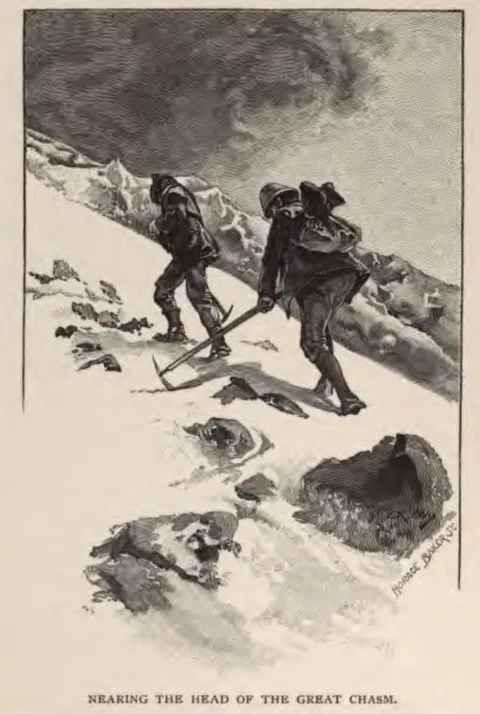 NEARING THE HEAD OF THE GREAT CHASM.