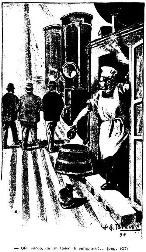 … Olà, sueco, dà un tocco di campana!... (pag. 107)