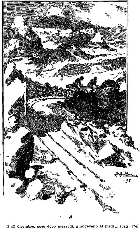 Il 10 dicembre, poco dopo mezzodì, giungevano ai piedi... (pag. 174)
