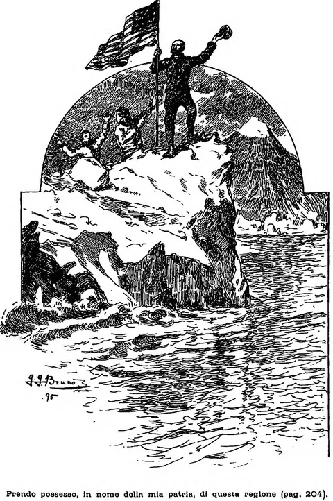 Prendo possesso, in nome della mia patria, di questa regione (pag. 204).