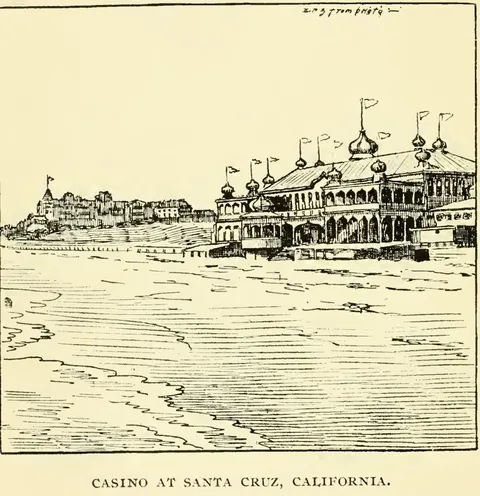 Casino at Santa Cruz, California