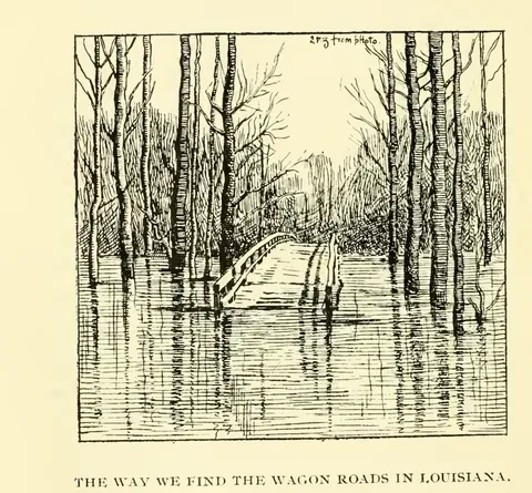 The Way We Find the Wagon Roads in Louisiana