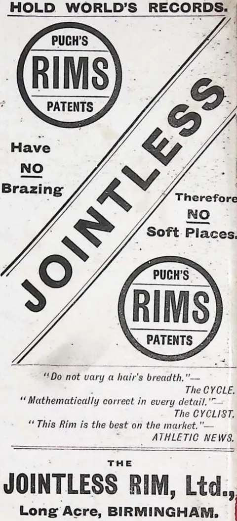 The Jointless Rim, Ltd., Long Acre, Birmingham