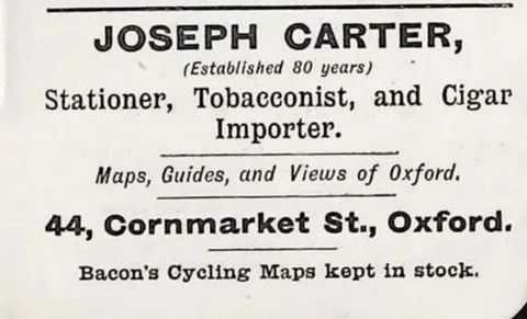 Joseph Carter, Stationer, Tobacconist and Cigar Importer