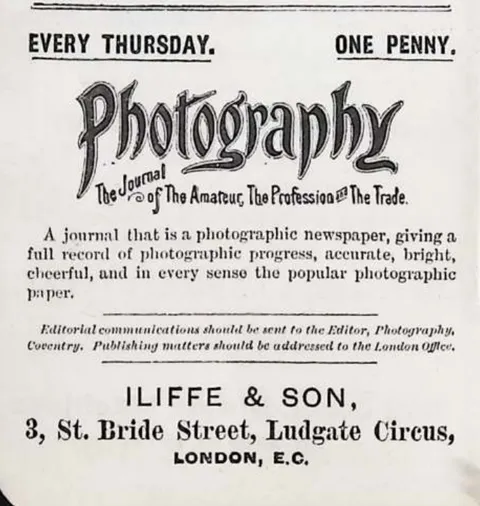Photography, The Journal of the Amateur, the Profession and the Trade