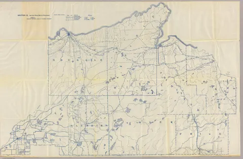 Section 12. Bicycle Road Map of Wisconsin