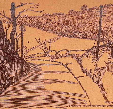 Babylon Hill on the Somerset Border