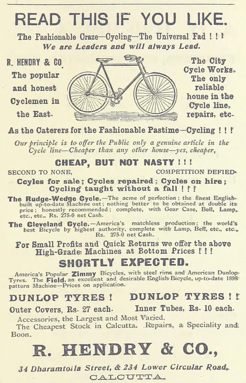 R. Hendry & Co.…The City Cycle Works