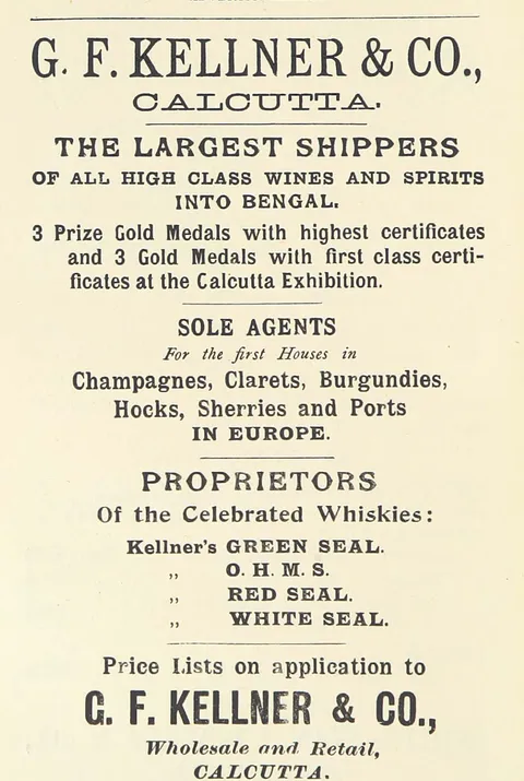 G. F. Kellner & Co.…The Largest Shippers of Wines and Spirits