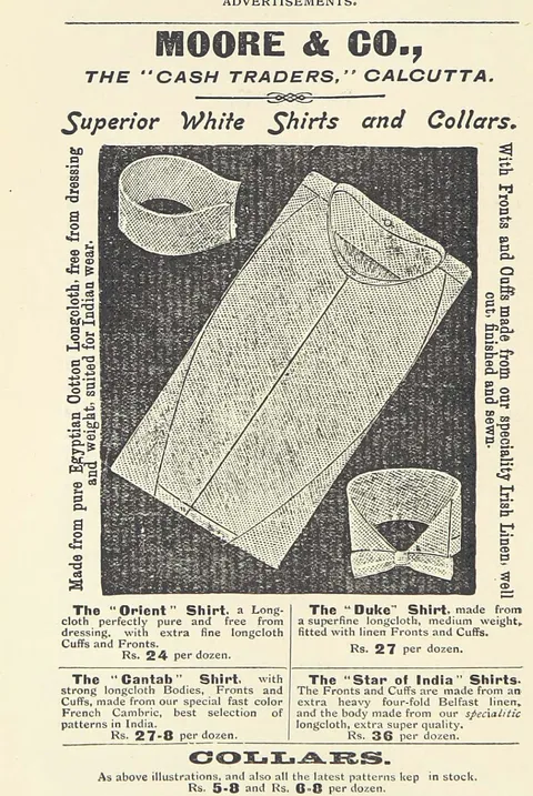 Moore & Co.…Superior White Shirts and Collars
