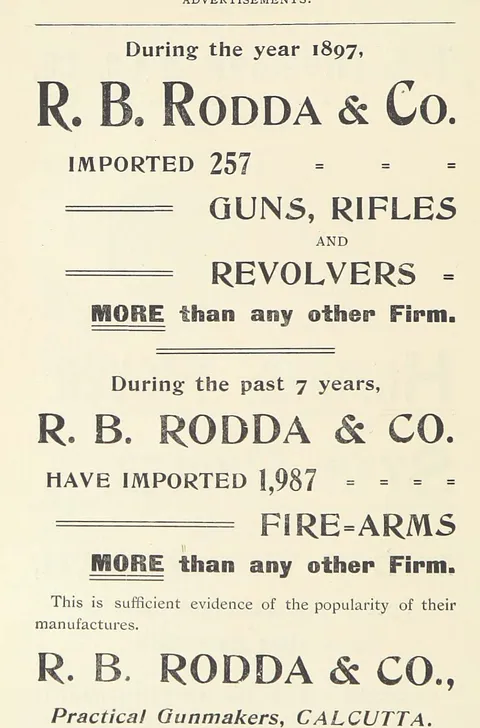 R. B. Rodda & Co.…Guns, Rifles and Revolvers