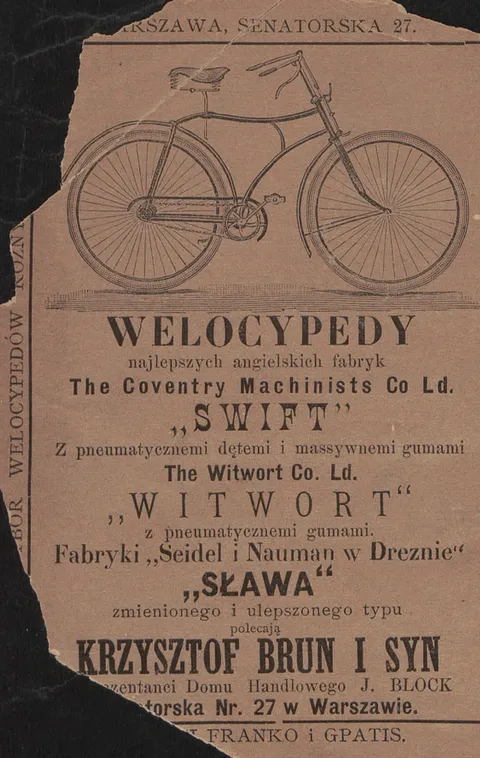 WELOCYPEDY - Swift, Witwort, Sława