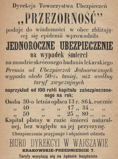 Dyrekcja Towarzystwa Ubezpieczeń "Przezorność"