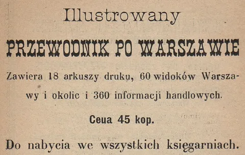 Illustrowany Przewodnik po Warszawie