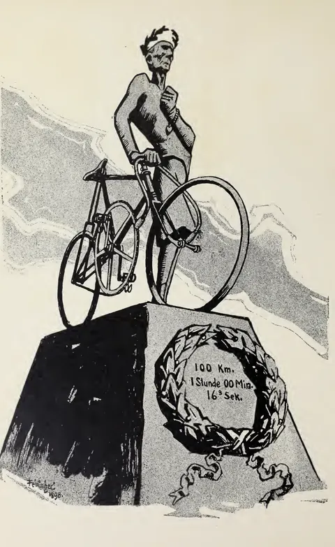 Radfahrer-Denkmal