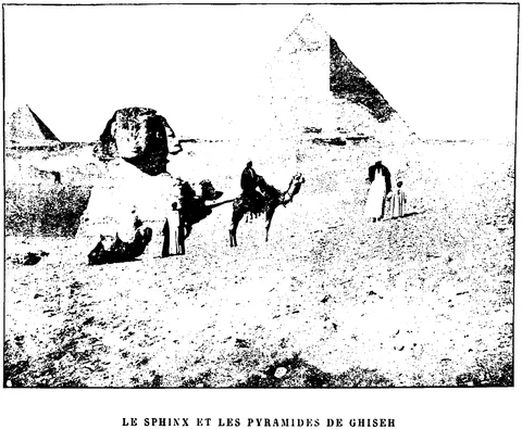 Le Sphinx et les Pyramides de Ghiseh