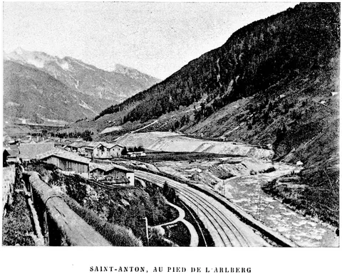 Saint-Anton, au pied de l'Arlberg
