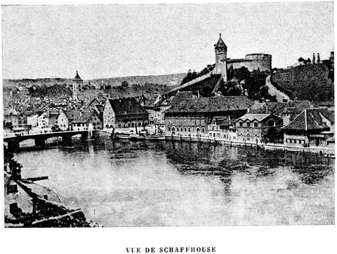 Vue de Schaffhouse