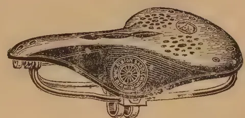 Planche II, Figure V: Bicycle saddle design
