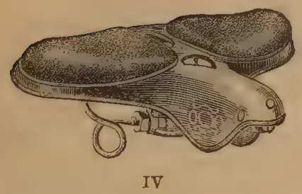 Planche II, Figure IV: Bicycle saddle assembly