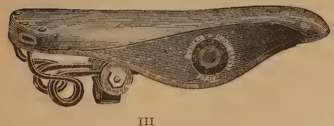 Planche II, Figure III: Bicycle saddle design