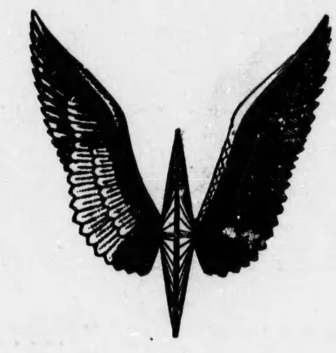 C.W.A. winged-wheel emblem