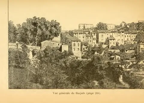 Vue générale de Barjols (page 218)