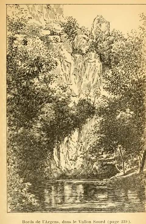Bords de l'Argens, dans le Vallon Sourd (page 230)