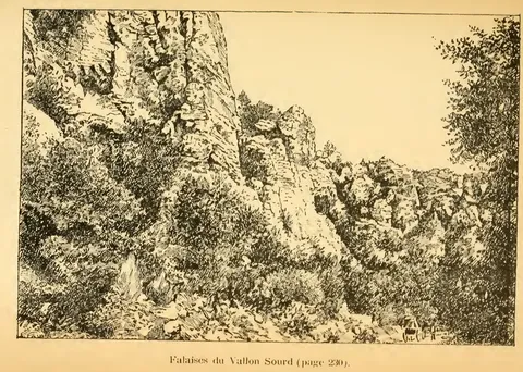 Falaises du Vallon Sourd (page 230).