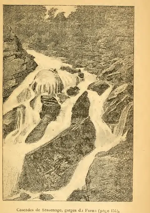 Cascades de Sassenage, gorges du Furon (page 154).