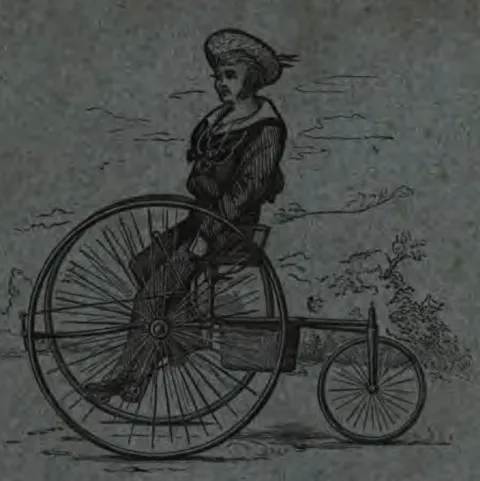 Sailor on a tricycle, front cover