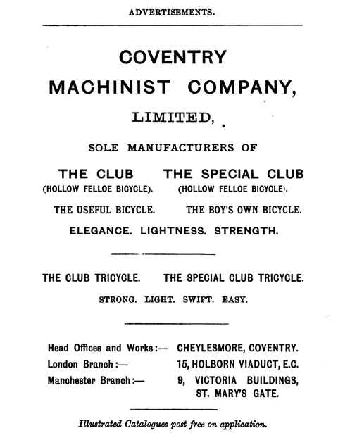 Coventry Machinist Company