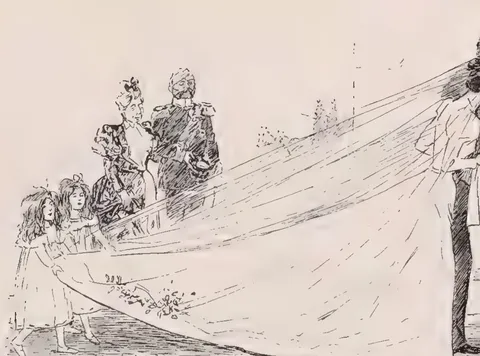 Eine Radler-Braut vor der Trauung