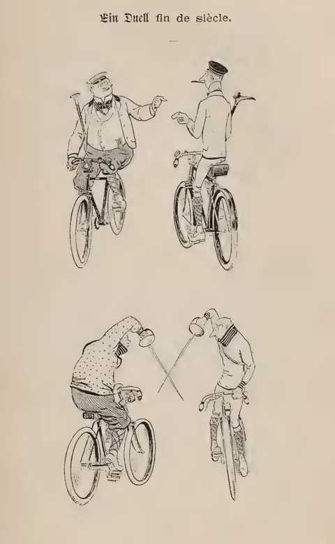 Ein Duell fin de siècle.