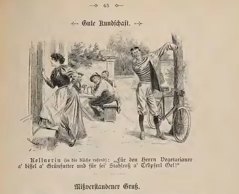 Gute Kundschaft.