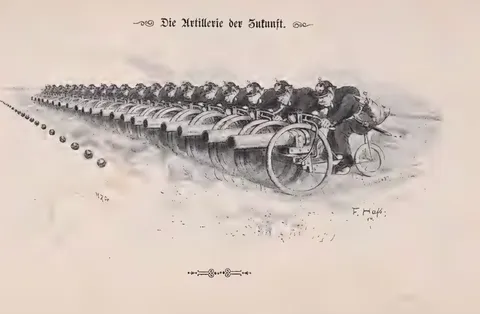 Die Artillerie der Zukunft.