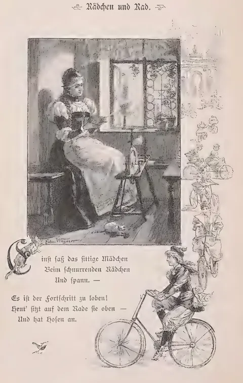Rädchen und Rad.