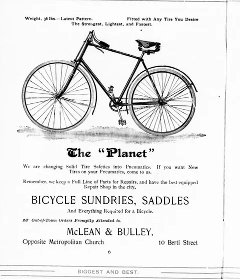 The "Planet" bicycle