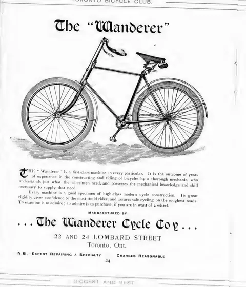 The "Wanderer" bicycle