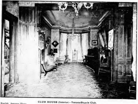 Club House (Interior), Toronto Bicycle Club