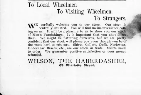 Wilson, the Haberdasher